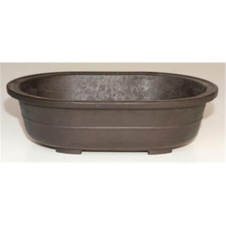Paisaje Brown Mica Bonsai Pot - Oval PA2529788